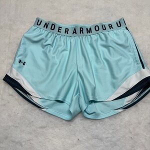 Under Armour Women's Light Blue Athletic Shorts